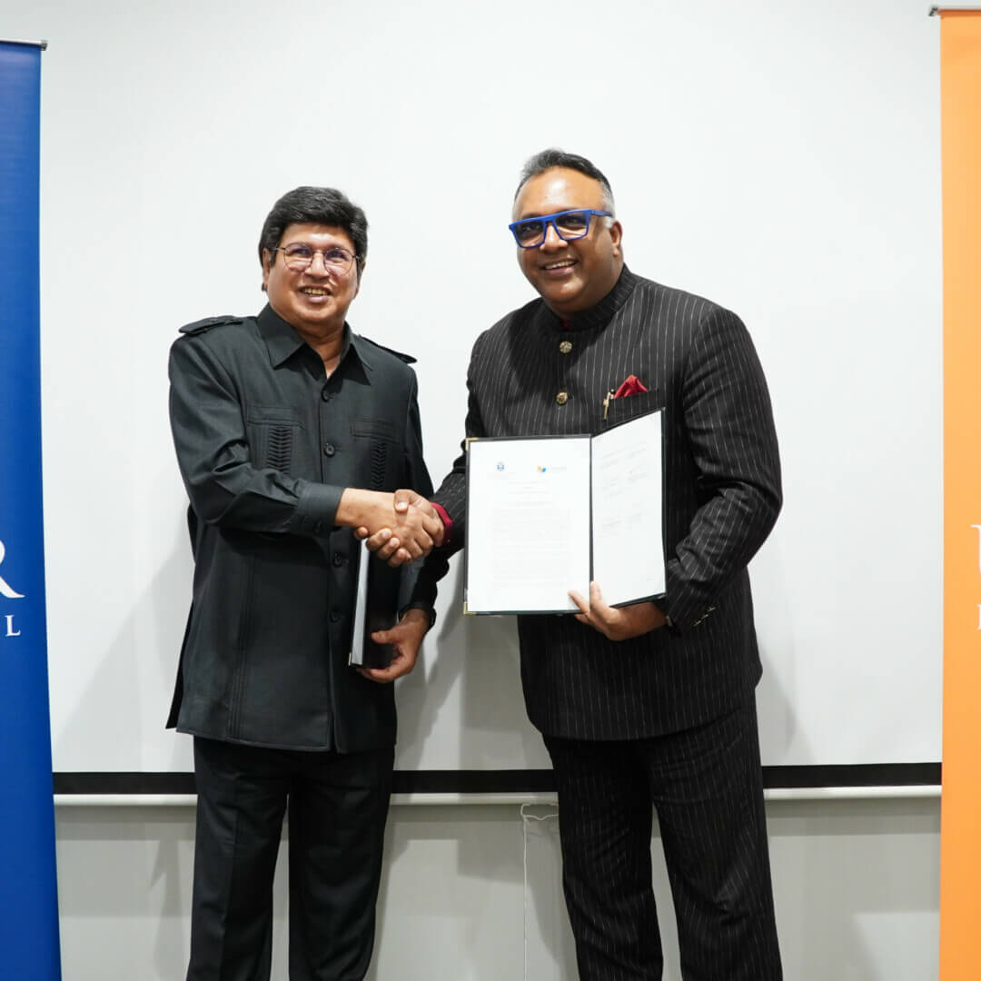 UNITAR Menandatangani MOU Eksklusif dengan Universiti Global O.P Jindal (JGU) India