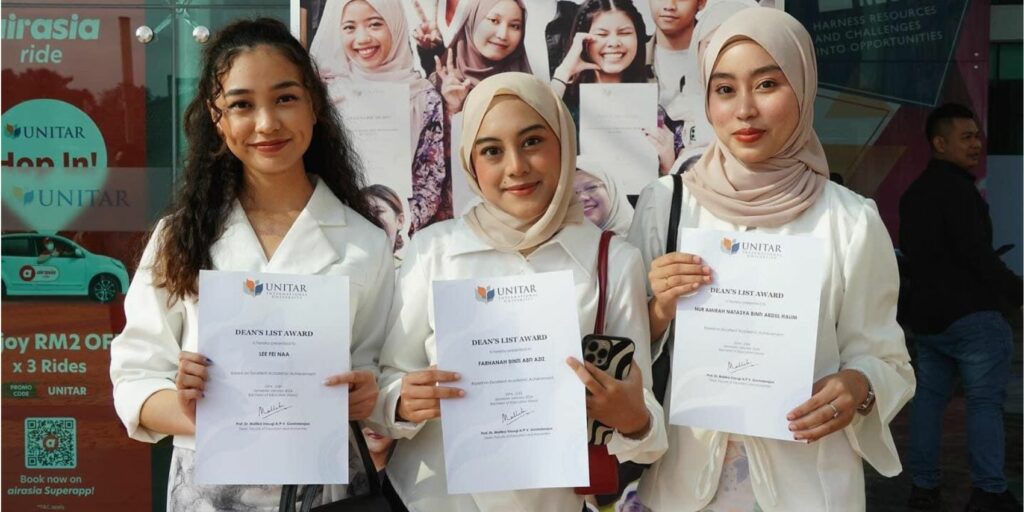 unitar celebrates dean's list awardees 1