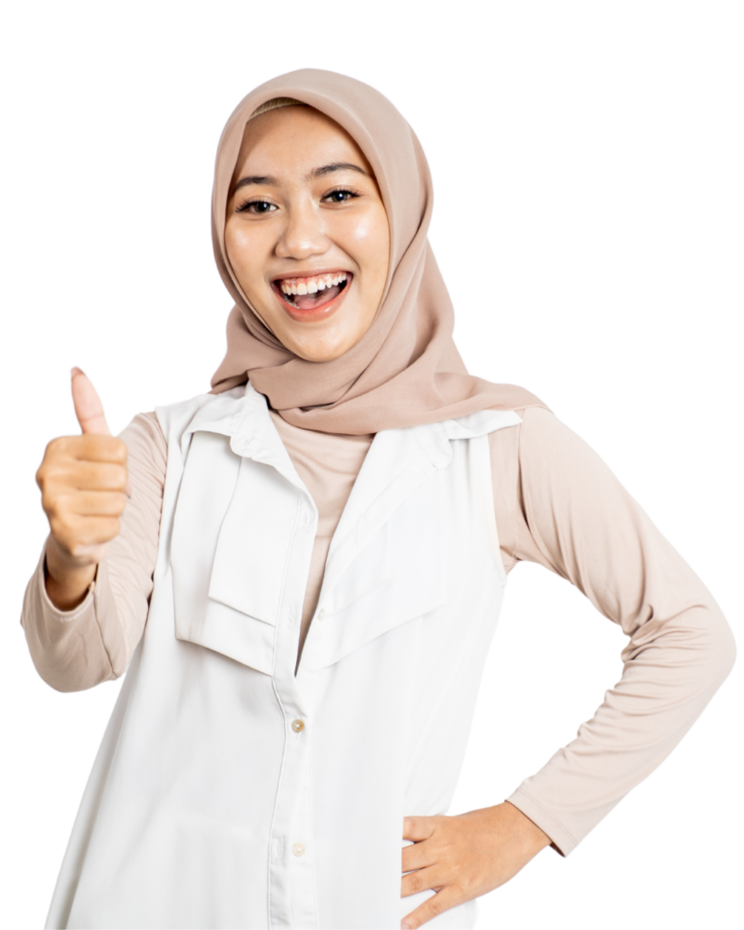 thumb up woman(long)